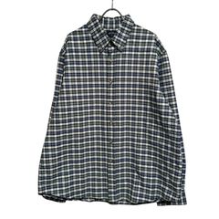 NOAH (ノア) ⑤ 24050122001230 Western Oxford Shirt メンズ グリーン×ネイビー XL