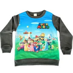 【新品】キッズトレーナー 110cm スーパーマリオ