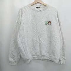 ◇ Θ FREAK'S STORE フリークスストア 無地 長袖 スウェットシャツ サイズM ホワイト系 レディース メンズ E  【1506300027116】