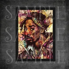 新品A2 mosdefアートポスター 半光沢紙hiphop 新作ペインティングを、ReZARD × SNKRDUNKのPOPUPで展示します