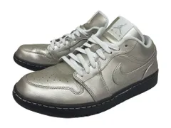 NIKE (ナイキ)  Air Jordan 1 Low SE Metallic Zinc ウィメンズ エアジョーダン メタリックジンク ローカットスニーカー HQ3529-099 28.5cm US11.5 ゴールド系 メンズ/045