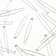 かんざし　パーツ　シルバー　10mmお椀型台座付き　アクサセリー　AP1644のサムネイル