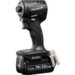 パナソニック Panasonic 18V 5Ah インパクト ドライバー (黒) EZ1PD1J18D-B 大工 建築 建設 電気 電設 電気 工事 締め付け 内装 造作 DIYのサムネイル
