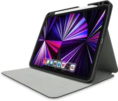 772 エレコム iPad Pro 11インチ 第4/3/2世代 (2022/2021/2020年) ケース オートスリープ/ウェイク マグネット固定 Apple Pencil収納 ペンスタンド付 ブラック TB-A21PMSABK