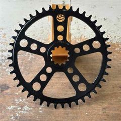 【最速発送】White Industries ホワイトインダストリーズ TSR Chainring Black 44T 【チェーンリング】【高精度】【Made in USA】