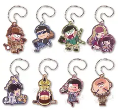 【中古】キーホルダー・マスコット(キャラクター) 全8種セット 「ぴた!でふぉめ おそ松さん 私服Ver. アクリルキーホルダー」