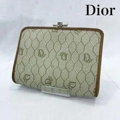 Dior ディオール　がま口財布 楽天市場】Christian Dior クリスチャン ディオール 編み込み 2