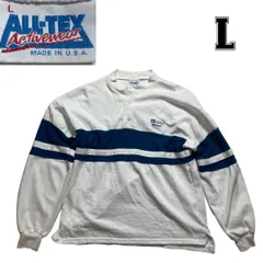 USA製　all-tex バンドカラー長袖トレーナースウェット裏起毛<!-利用不可文字-!><!-利用不可文字-!>SWSS0527