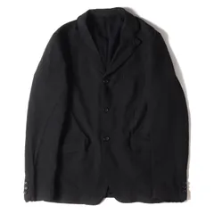 COMME des GARCONS コムデギャルソン ジャケット サイズ:L 09SS ポリ縮 3B テーラードジャケット ポリエステル 縮絨 HOMME オム アーカイブ 名作 ブラック 黒 00年代 アウター ブレザー ブルゾン コート【メンズ】のサムネイル