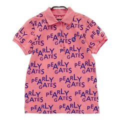PEARLY GATES パーリーゲイツ 半袖 シャツワンピース ニコちゃん