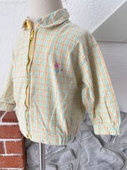 【Size80-90】vintage 花柄 ジャケット US古着 ヴィンテージ