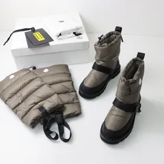 未使用 2021AW モンクレール ジーニアス ハイク MONCLER GENIUS 4 HYKE キルティングナイロンスノーブーツ 37/ベージュ 【2400013536769】のサムネイル