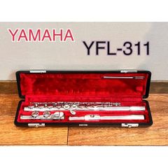 美品! 頭部管銀製ヤマハフルートYFL311 Eメカ付き - メルカリ