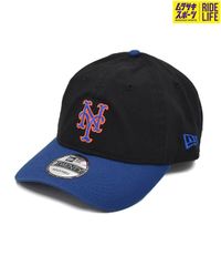 【ムラスポ公式】新品 NEW ERA ニューエラ キャップ 帽子 9TWENTY クロスストラップ ウォッシュドコットン ニューヨーク・メッツ 13109094