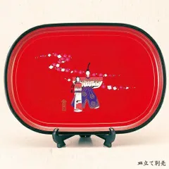 紀州塗り 尺５寸 小判盆 香り雛 ひな祭り 飾り 置物 玄関 飾り お祝い プレゼント お盆 トレー かわいい 雛祭り 初節句 日本製