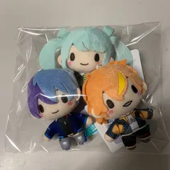 【むつ86-1157】プロセカ ふわぷち マスコット  3種セット 彰人 冬弥