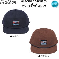マルボンゴルフ GLACIER コーデュロイ ロープ アジャスタブル キャップ 帽子 US仕様 Malbon GLACIER CORDUROY ROPE HAT 新品 未使用