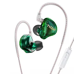 新品 TKZK TK01 イヤモニ イヤホン 有線 インイヤー カナル型 HIFI音質 ハイエンド イアフォンノイズキャンセリング モニター 2pin 脱着式リケーブルデザイン ゲーミング ヘッドホン 耳掛け 3.5mmプラグ iPhone/Android適用