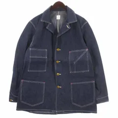 アナトミカ ANATOMICA デニム カバーオール ジャケット 530-541-20 インディゴ 42のサムネイル