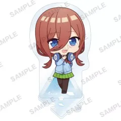 【中古】アクリルスタンド・アクリルパネル 中野三玖 つながるぷちスターアクリルスタンド RICH vol.2 「五等分の花嫁∬」
