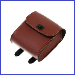 本革サイドバッグ　ツールバッグ　ダークブラウン | オートバイ 本革 ビンテージ ツールバッグ ストラップ2本