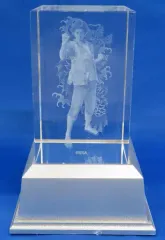 【中古】置物・装飾品 [単品] 春日一番 3Dクリスタル 「PS5/PS4ソフト 龍が如く8 セガストア限定 DXパック 3Dクリスタルダブルドラゴンセット」 同梱特典