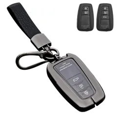 【OPEN記念】キーホルダー キーホルダー カムリ70系 キーケース キーケース 50系 ランドクルーザー 50系 RAV4 カローラ 新型 キーカバー キーカバー プリウス C-HR TOYOTA 亜鉛合金+TPU トヨタ用 トヨタ用 スマートキーケース T