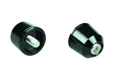 【新着商品】カワサキ純正ハンドル用 ソリッド M8タイプ ZRX1200DAEG バーエンド など バイク用品 ブラック FAITH) 031178-06-10 ポッシュフェイス(POSH バーエンドキャップ