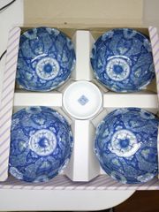 美濃焼　とう吉窯　小鉢5点セット