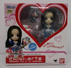 【未開封品】chibi-arts ボア・ハンコック(with サロメVer.) 「ワンピース」【箱傷み、フィギュアべたつき有】