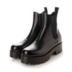 【EVOL】 サイドゴアブーツ　ブラック　黒　L