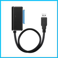 【新着商品】XiwaiUSB3.0-デスクトップラップトップ用2.5インチ3.5インチハードディスクドライブSSD用の角度付きSATA22ピンアダプタケーブル