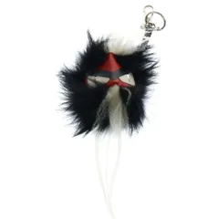 【リアルファー】fendi系！リアルファークラッチ　マルチカラー　2ways マフラー ファー マルチカラー | Fendi