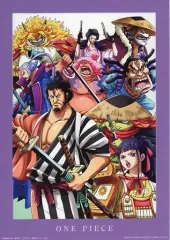 【中古】雑貨 赤鞘九人男 アートプレート -討ち入りバトル- 「一番くじ ワンピース 覇王ノ兆 with ONE PIECE TREASURE CRUISE」 H賞