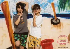 【中古】生写真(男性) 柿原徹也・岡本信彦/横型・膝上/「柿原徹也×岡本信彦 Special Collabolation Event “Love Enjoy”」ブロマイド Dセット