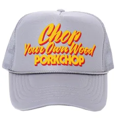 テリー　ポークチョップ　キャップ　オレンジ　チャレンジャー　マシス　ラッツ PORKCHOP ポークチョップ メッシュキャップ オレンジ