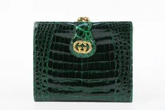 人*ル様 GUCCI クロコ　長財布 2025年最新】gucci クロコ 財布の人気アイテム - メルカリ