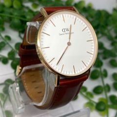 D.Wellington ダニエルウェリントンB40S6 腕時計 レザー 美品 - メルカリ