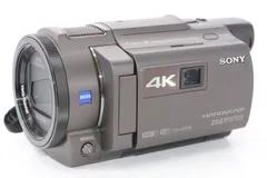 2024年最新】SONY 4Kビデオカメラ Handycam FDR-AXP35 ブラック 光学10 