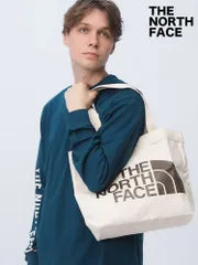 ノースフェイス トートバッグ THE NORTH FAC ロゴプリント NF0A3VWQ メンズ 男性 ユニセックス 鞄 バッグ ショルダー アイボリー