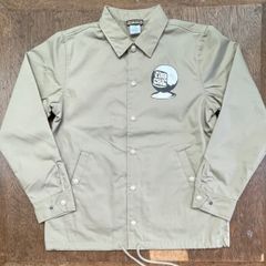 ファブTVコーチジャケット　ベージュ　　モッズ　昭和　レトロ　ミッドセンチュリー　スペースエイジ