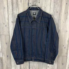 NGP PRODUCTION ボタン デニム ジャケット ジージャン L