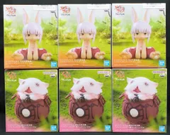 プライズ メイドインアビス 烈日の黄金郷 ソフビフィギュア 壺ミーティ ナナチ 6体セット 美少女フィギュア まとめ