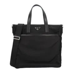 プラダ ショルダーバッグ ナイロン 2VG032 ブラック メンズ  PRADA  中古 プラダ
