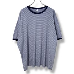 90s-00s OLD GAP Multi Border T-Shirt 【XXL】 90年代 Y2K ボーダーTシャツ 半袖 オールドギャップ リンガー VINTAGE USED ヴィンテージ ビンテージ 古着
