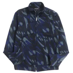 未使用品●黒タグ EMPORIO ARMANI エンポリオアルマーニ 6Z1B6S 総柄 ダブルジップ トラックジャケット/ブルゾン マルチカラー M 正規品のサムネイル