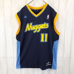 adidas アディダス NBA デンバー ナゲッツ NUGGETS バスケ ゲームシャツ ユニフォーム