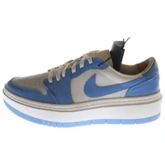 NIKE (ナイキ) WMNS AIR JORDAN 1 Elevate Low University Blue DQ3698-141 ウィメンズ エアジョーダン1 エベレート ローカットスニーカー US9.5/26.5cm ホワイト/ブルー
