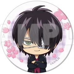 【中古】バッジ・ビンズ 高杉晋助 マット缶バッジ 「3年Z組銀八先生」