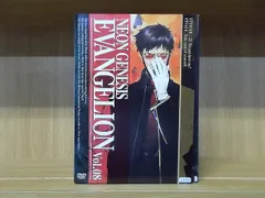 DVD 新世紀エヴァンゲリオン 全8巻 ※2巻ディスク印刷面デザイン違い有 ※ケース無し発送 レンタル落ち ZW1909